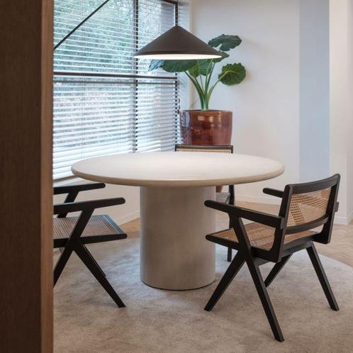MicroSkin eettafel Nana - Rond - 100 cm, Huis en Inrichting, Tafels | Eettafels, Nieuw, Overige materialen, Verzenden