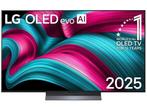 LG OLED55C56LB - Ultra HD TV - OLED Evo - Zwart, Verzenden