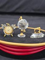 Swarovski - Figuur - Alarm Clock 219192 + Globe 199455 +