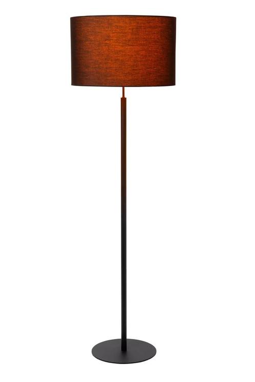 Lucide MAYA - Vloerlamp - Ø 45 cm - 1xE27 - Zwart, Maison & Meubles, Lampes | Lampadaires, Envoi
