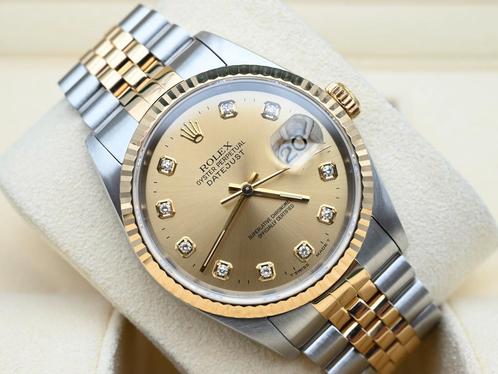 Rolex Datejust Ref. 16233 Year 1996 (Full Set), Bijoux, Sacs & Beauté, Montres | Hommes, Enlèvement ou Envoi