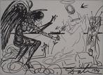 Salvador Dali (1904-1989) - LAnnonciation : Ange Gabriel et, Antiek en Kunst
