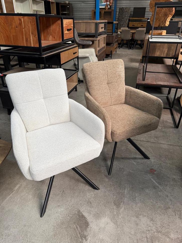 Magic draaibare armstoel met returnfunctie (nieuw, A-keuze), Huis en Inrichting, Stoelen, Nieuw, Metaal, Stof
