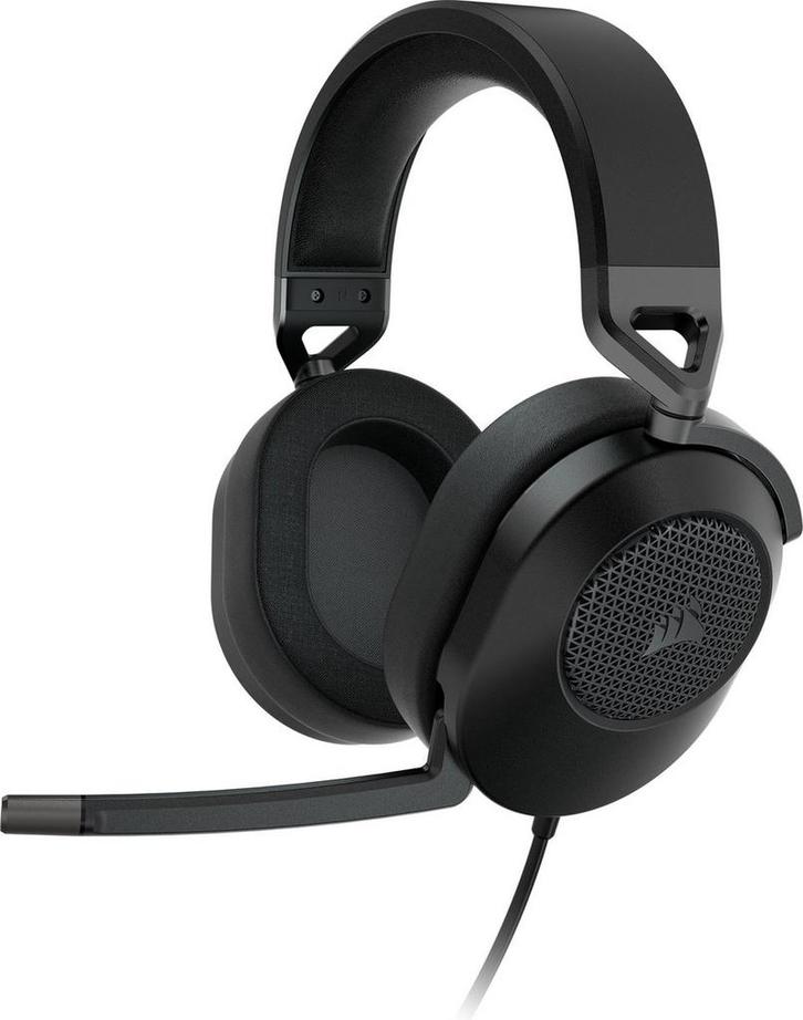 Corsair HS65 Surround Gaming Headset - Carbon - PC & Mac, Audio, Tv en Foto, Hoofdtelefoons, Nieuw, Verzenden