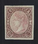 Spanje 1865 - 19 Isabel II Kamers - goed gecentreerd - met 2