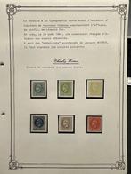 België 1864 - Prachtige Verzameling Proefdrukken, Timbres & Monnaies, Timbres | Europe | Belgique