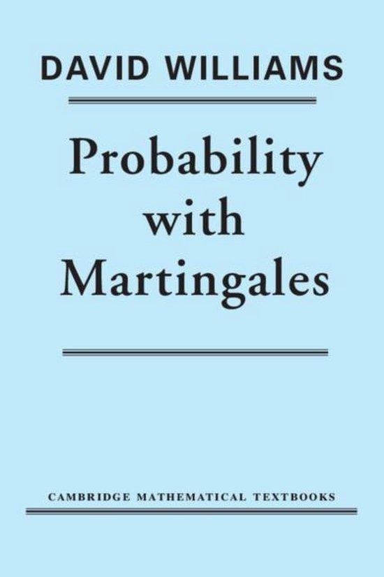 Probability with Martingales 9780521406055 David Williams, Boeken, Taal | Engels, Zo goed als nieuw, Verzenden