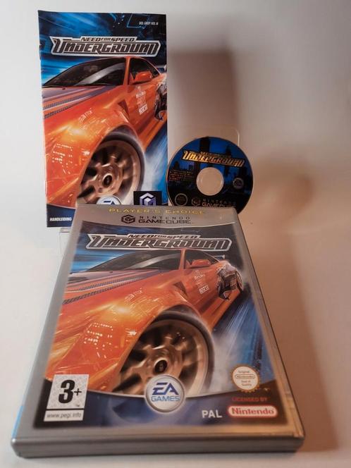 Need for Speed Underground Players Choise Gamecube, Consoles de jeu & Jeux vidéo, Jeux | Nintendo GameCube, Enlèvement ou Envoi