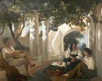 August Riedel (1799-1883) - Una famiglia di Capri, Antiek en Kunst