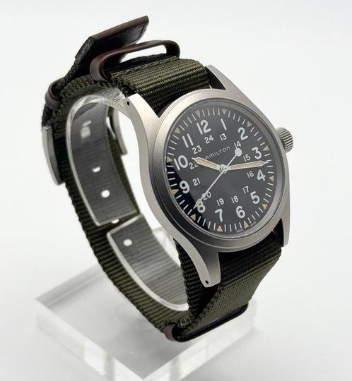 Hamilton - Khaki Field - H694390 - Homme - 2023, Handtassen en Accessoires, Horloges | Heren