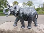 Beeld, large statue of elephant in excellent finish - 52 cm, Antiek en Kunst