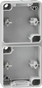 Gira spatwaterdicht Opbouwschakelaars - 006235, Doe-het-zelf en Bouw, Elektriciteit en Kabels, Verzenden, Nieuw