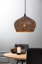 Alle hanglampen Oosterse Hanglamp Emine L bruin goud, Huis en Inrichting, Lampen | Hanglampen, Nieuw, Vintage , 75 cm of meer