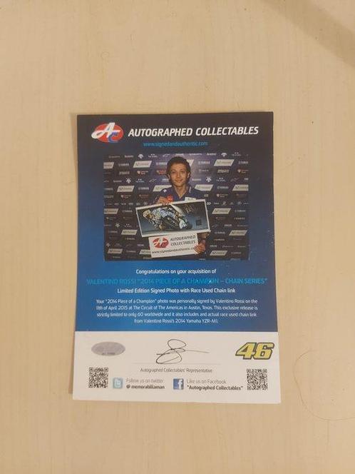Movistar Yamaha MotoGP - MotoGP - Valentino Rossi - 2013 -, Verzamelen, Automerken, Motoren en Formule 1