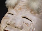Masque Nô - Masque Nô – Okina blanc avec finition gofun –