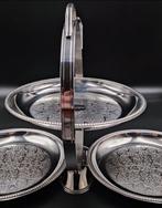 Alessi - Service à dessert - Acier - Service à trois plats