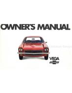 1971 CHEVROLET VEGA INSTRUCTIEBOEKJE ENGELS (USA), Auto diversen, Handleidingen en Instructieboekjes
