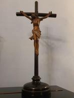 Crucifix - Bois, papier mâché - 1800-1850 - Grand crocifixe