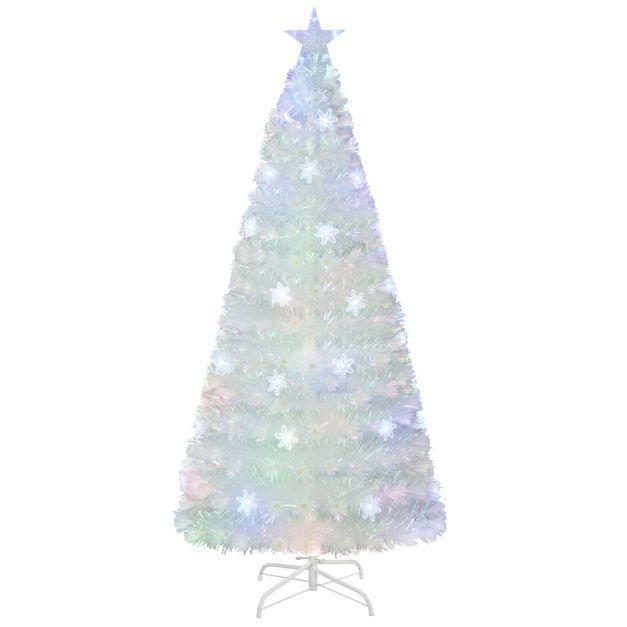 Kerstboom met verlichting - Kunstkerstboom - 180 cm - Met st, Diversen, Kerst, Nieuw, Verzenden