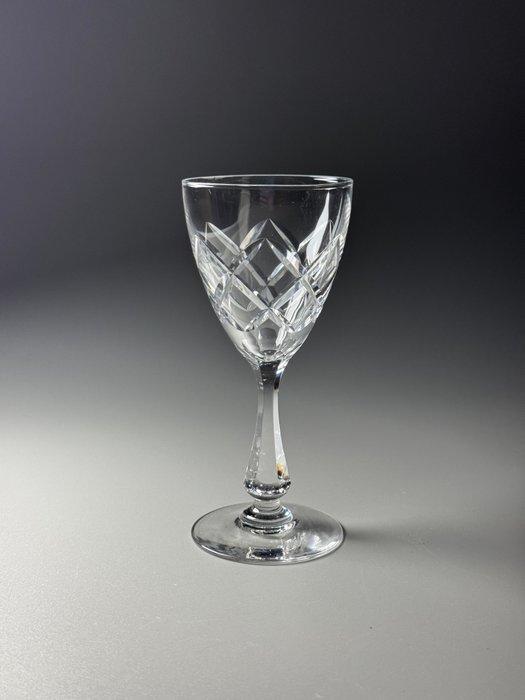 Val Saint Lambert - Wijnglas (6) - Portglas - Service LUBIN, Antiek en Kunst, Kunst | Designobjecten