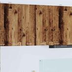 vidaXL Hangkast met opslag Riga 2 pcs Oud Hout en Wit 30 x, Verzenden, Nieuw