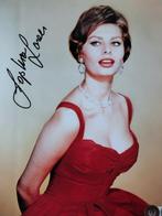 Sophia Loren - Autograph, Photo with Beckett COA