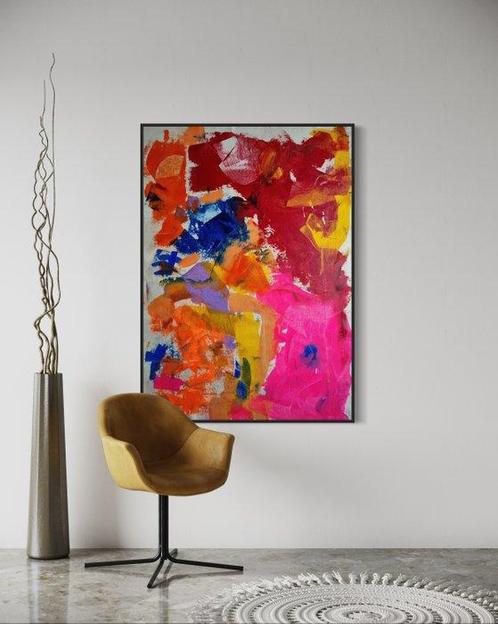 Timo Wedell (1994) - Hands Abstract - XXL, Antiek en Kunst, Kunst | Schilderijen | Modern