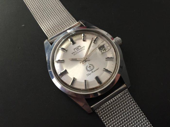 Technos - Sky Master Dial Pie-Pan Automatic - Zonder, Handtassen en Accessoires, Horloges | Heren