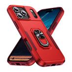 iPhone 16 Pro - Militair Shockproof Hoesje met Kickstand -, Telecommunicatie, Mobiele telefoons | Hoesjes en Screenprotectors | Apple iPhone