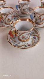 Giulia Mangani - Theeservies (12) - Porselein - 6, Antiek en Kunst