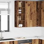 vidaXL Hangkast met opslag Oudhout 30 x 29,5 x 100 cm, Verzenden, Nieuw