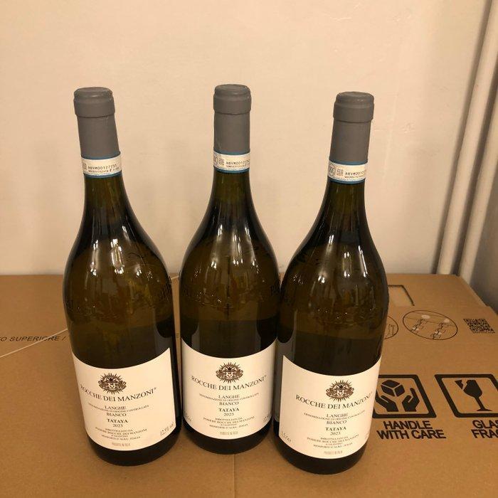 2023 Rocche dei Manzoni, Tataya - Langhe DOC - 3 Magnums, Verzamelen, Wijnen