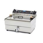 Frituurpan - 30 L - 1 Mand - met Tapkraan - Refurbished, Zakelijke goederen, Verzenden, Nieuw in verpakking, Overige typen