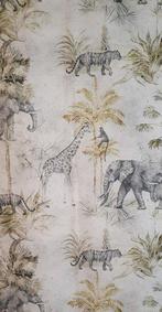 300x280 cm! Exclusieve Boheemse stof met retro-elefanten -, Antiek en Kunst