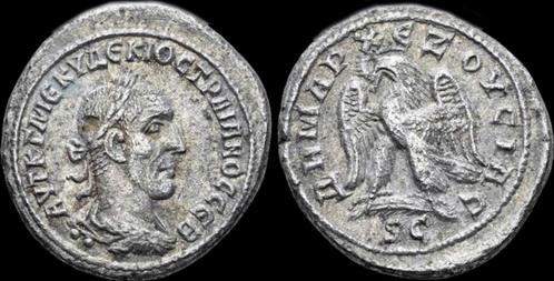 249-251ad Seleucis and Pieria Antioch Trajan Decius Ar te..., Postzegels en Munten, Munten en Bankbiljetten | Verzamelingen, Verzenden