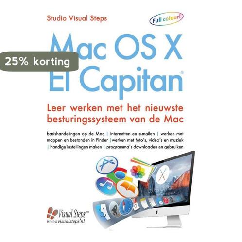 Mac OS X El Capitan 9789059055223, Boeken, Informatica en Computer, Zo goed als nieuw, Verzenden