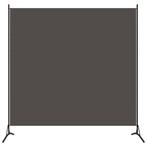 Kamerscherm Antraciet 175x180 cm | Retour Deal | -40%, Verzenden, Nieuw