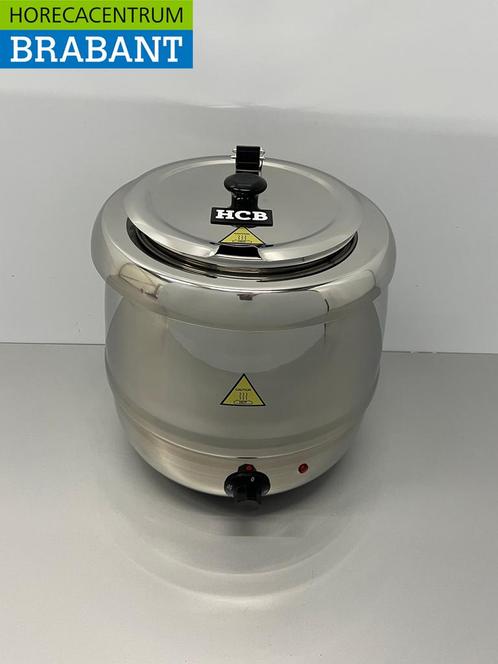 RVS HCB Soepketel Soepterrine 10 liter 230V Horeca, Zakelijke goederen, Horeca | Keukenapparatuur, Ophalen of Verzenden
