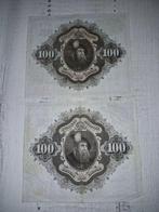 Zweden. - 2 x 100 Kronor - 1959 - Pick 48a (Zonder, Postzegels en Munten