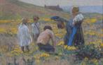 Hugo Poll (1867–1931) - Zomerdag in het veld, Antiek en Kunst