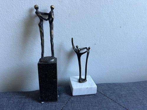 Corry Ammerlaan - Beeldje, Handdruk - 10 cm - Legering, Antiek en Kunst, Curiosa en Brocante