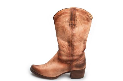 Fashion By Morreto Cowboy laarzen in maat 42 Bruin | 10%, Kleding | Dames, Schoenen, Bruin, Zo goed als nieuw, Verzenden