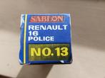 Sablon 1:43 - Voiture miniature - No.13 Renault 16 Police,