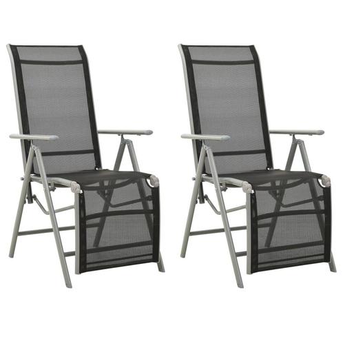 Verstelbare Tuinstoelen - Zilver | OP=OP | Koopje!, Tuin en Terras, Tuinstoelen, Nieuw, Aluminium, Verzenden
