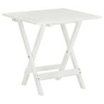 Acacia Bijzettafel Wit | Tweede Kansje! | 40% Korting, Huis en Inrichting, 45 tot 60 cm, Minder dan 55 cm, Verzenden, Vierkant