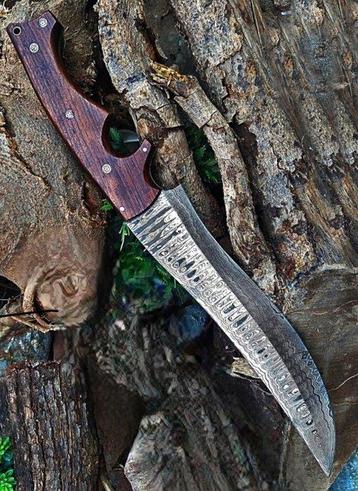 Hatcher knife (1) - , Wood R62 - Keukenmes - Chefs knife - beschikbaar voor biedingen