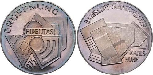 Ar-medaille 1975 Baden-karlsruhe, Stadt, Postzegels en Munten, Penningen en Medailles, Verzenden