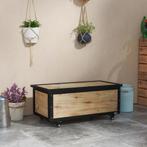 Opbergbox - Probox - Weerbestendig - Wielen - Natuurkleurig, Ophalen of Verzenden, Nieuw