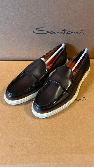 Santoni - Loafers - Maat: 44 (EU/IT) / 10 (UK) / 11 (US) -, Vêtements | Hommes, Chaussures