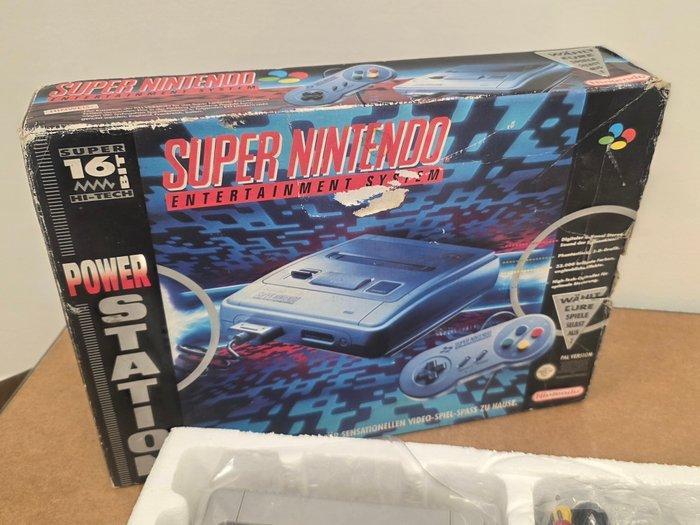 Nintendo - Snes - Small Box 16-BIT Power STATION Pack +Rare, Games en Spelcomputers, Spelcomputers | Overige Accessoires